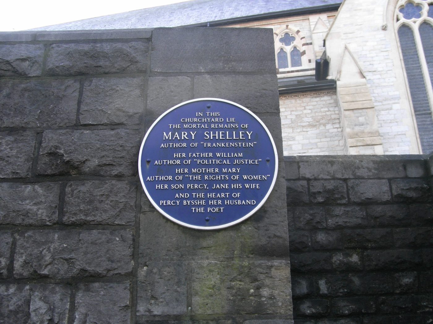 Blue plaque
